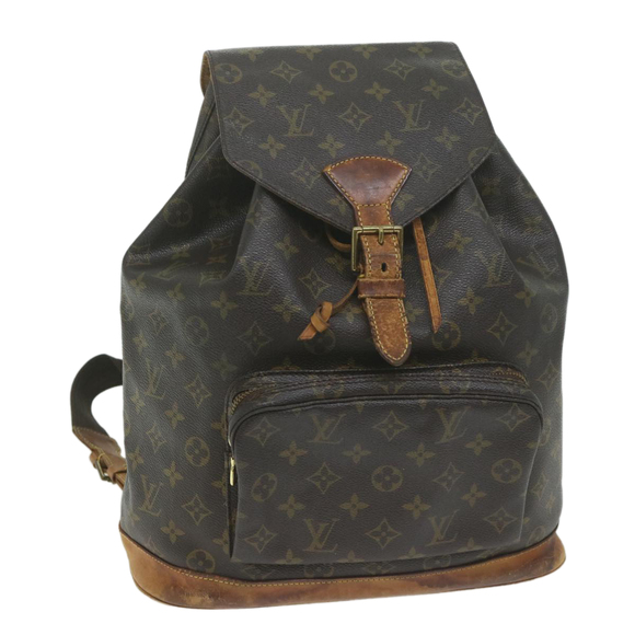 Louis Vuitton Handbags - LOUIS VUITTON Monogram Montsouris GM Backpack M51135 LV Auth 64096